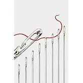 12 Pieces Easy Threaded Needle Set Convenient Needle Kit For Practical Sewing And Embroidery