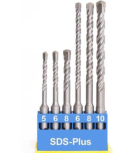 Bosch Bohrhammer AGT Professional SDS-Plus Bohrer Set 5-tlg | 5-10mm Für Beton Und Mauerwerk Betonbohrer 5-10mm
