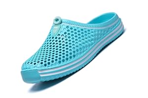 ReverseClock Women Garden Clogs Shoes Unisex Mesh Breathable Slippers Lightweight Summer Beach Sandals Walking Shoes