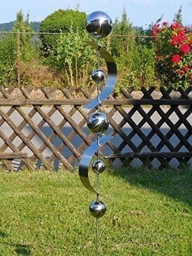 Edelstahlstele Design Nr.20 Gartenstecker aus Edelstahl