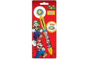 NINTENDO Funko Pop! - Super Mario, BolÍGrafo Multicolor Burst (Windows)