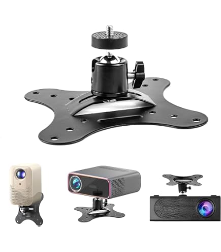 Lot De 2 Supports De Projecteur DEANKEJI – Alliage Aluminium, Charge 3 Kg, Rotation 360°, Idéal Pour Vidéoprojecteur Et Caméra - 11
