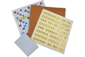 LA BOUTIQUE DU SCRABBLEUR Jeu de Scrabble de Voyage magnétique Pochette Standard Officiel de la fédération française de Scrabble Duplicate Made in France idéal pour Les scrabbleurs de la Famille