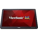 ViewSonic TD2430 24-inch Full HD 10-Point Touch LED Monitor with VGA, HDMI, DisplayPort, Eye Care for Remote Collaboration