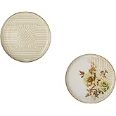 K&uuml;tahya Porcelain Moderna 19 Cm Cake Set for 6 People Nostalgia