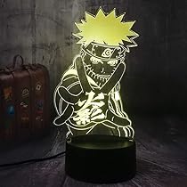 New Cool Japanese Naruto Anime Uzumaki Naruto 3d Led Night Light Remote Control Desk Lamp Christmas Gifts Bedroom Home Decoration Kid Toys Boy Gifts Cool Uzumaki Naruto Buy Online At Best Price In
