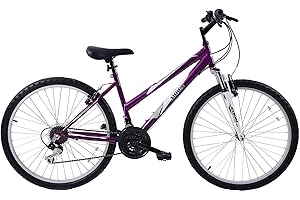 Discount Arden Mountaineer Womens Mountain Bike 26" Wheel Front Suspension 18" Frame Purple