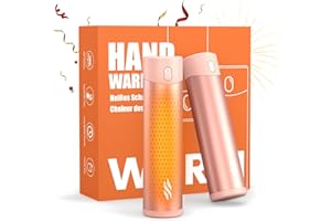 COMFY MATE Paquete de 2 calentadores de manos recargables, calentadores de manos eléctricos de 10400 mAh, calentador de bolsillo portátil USB, calor completo de 360°, 3 niveles de calor de hasta 131 °F, regalos
