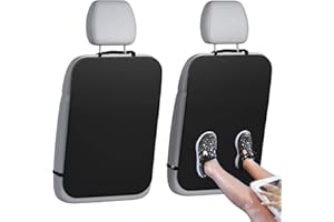 BAVOOTY Protezione Schienale Auto, Protezione Sedile Bambini, Tessuto Impermeabile per Mantieni Auto Pulita e Ordinata, 2 Pezzi