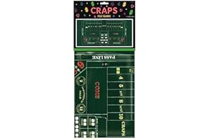 AMSCAN falksson Casino Party Tischdecke Themenparty Mottoparty