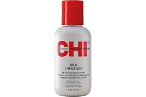 CHI Silk Infusion | Leave-in Serum for Repair Strenghtening Moisturizing Hair | All & Dry Hair | 59 ml