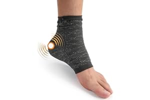 Spikenergy Cavigliera Ortopedica Donna e Uomo Elettro Magnetoterapia - Fascia Elastica Caviglia Per Distorsione, Fascite Plantare, Infiammazione, Dispositivo Medico Detraibile - Made in Italy