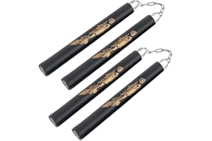 Fayscingo Nunchakus de Espuma Nunchucks de Entrenamiento Portátil Artes Marciales Nunchakus para Niños Adultos y Principiantes