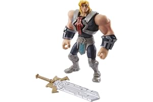 Masters of the Universe He-Man figura de acción, muñeco articulado de juguete (Mattel HBL66)