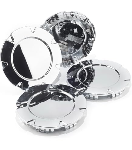 thumbnail image 2 of 4 Pack Chrome Wheel Center Caps For 2007-2014 Cadillac Escalade 22 Inch – 9597355 2 of 2
