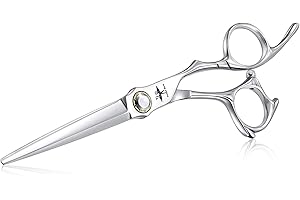 PURPLEBIRD Professional Hairdressing Scissors - 6 Inch Japanese Stainless Steel for Men, Women & Children