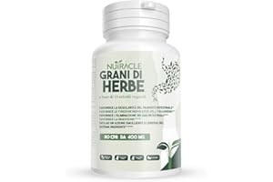 Nutracle Grani di Herbe 80 compresse (Fornitura + 2 Mesi) - 13 Erbe per Colon e Intestino Pigro Contro Stitichezza Forte e Pancia Gonfia | Integratore per Transito Intestinale | Made In Italy