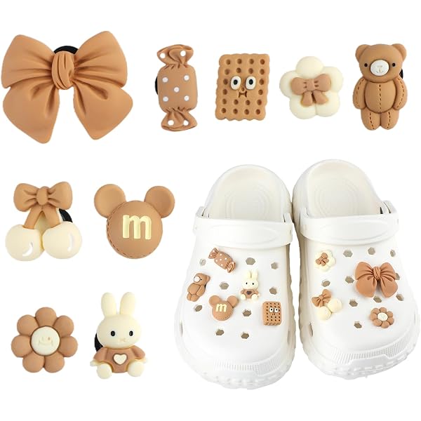 Dinghaole 2 Pièces Charmes Chaussures Yeux Amusants - Décorations Croc Pins Pour Sabots Sandales
