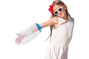 SUPERNIGHT Waterproof Cast Cover for Kids – Watertight Bandage Protector for Short Arm, Wrist & Hand Wounds – Ideal for Bathing & Showering