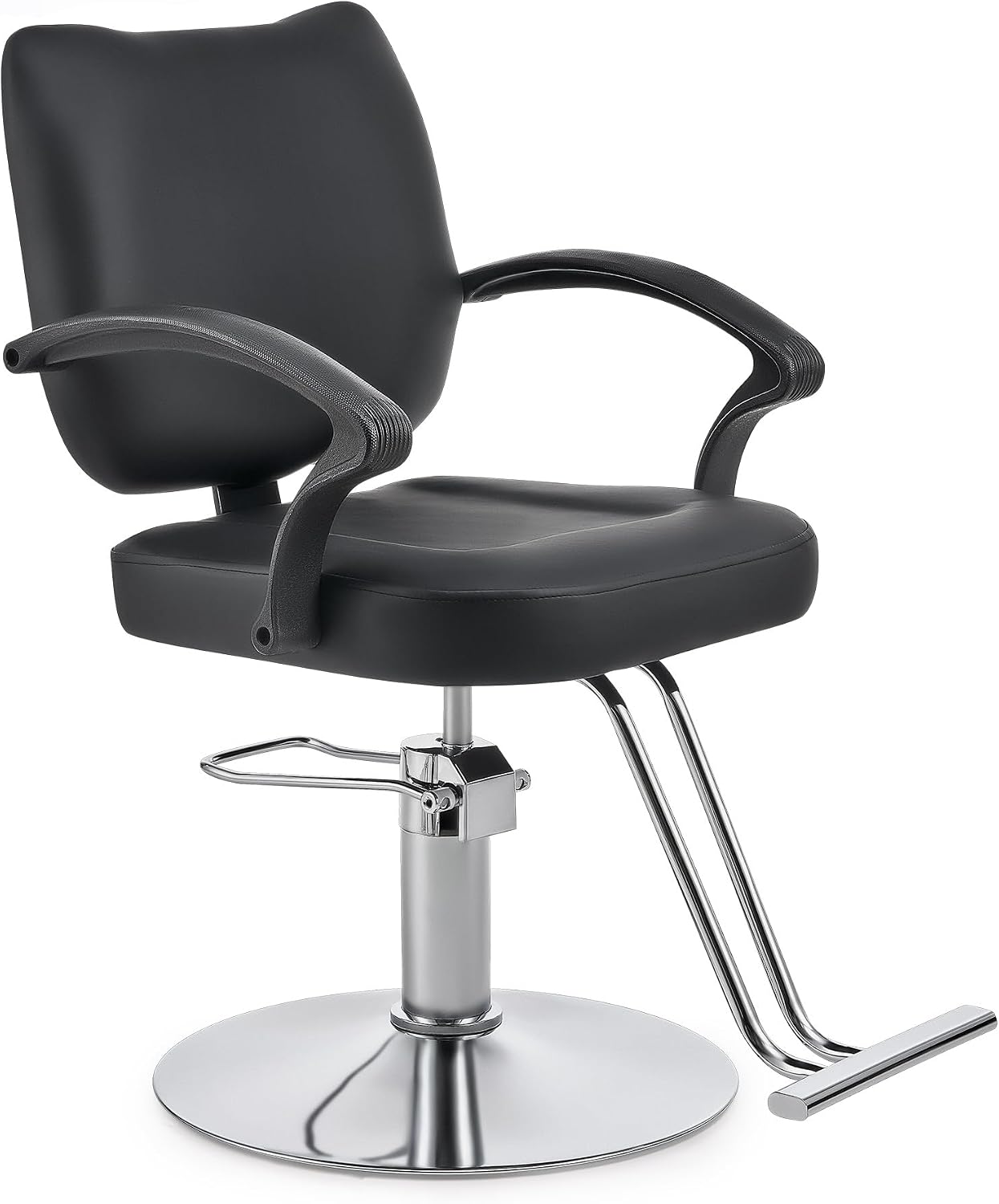 CO-Z Sillón Peluquería Profesional con Bomba Hidráulica, Silla de Peluquería con Giro de 360°, Altura Ajustable de 15 cm, Capacidad 250 KG, Sillón de Barbero para SPA, Belleza, Barbería