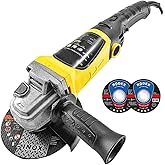 Devir Ayarlı Avu&ccedil; I&ccedil;i Spiral Taşlama Makinası 3000W 115-125 mm 2 Adet İnox Disk Hediyeli.