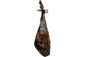 7 BELLOTAS 7B PREMIUM Prosciutto Pata Negra 50% Iberico | Jamon Cebo de Campo 50% Iberico | Prosciutto Crudo Spagnolo Guijuelo 36 Mesi (Intero +7,5KG)
