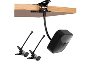 LYEIAA Lot de 2 supports flexibles pour caméra Blink XT/XT2, pour Blink Mini, support de serrage en métal pour caméra extérieure clignotante et système de caméra de sécurité intérieure clignotante