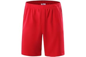 SCOFOX Boys Shorts Unisex Kids Football Shorts Running Gym Sports School PE Quick Dry Breathable Shorts Training Sportswear Athletic Shorts