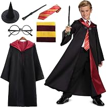 Disfraz Mago Para Niños Disfraz De Cosplay Con Capa, Corbata