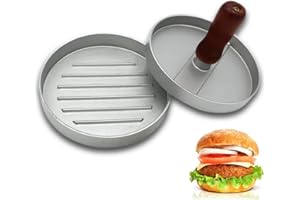 MAGISEL Moule Steak Haché en Aluminium, Presse Steak Haché, Steack Haché, Presse Hamburger, Moule a Steak Haché, Moule Burger, Ustensiles De Cuisine pour Faire De Délicieux Hamburgers, Galettes Et Barbecues