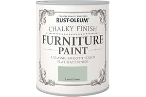 Rust-Oleum Chalk Chalky Furniture Paint Laurel Green 750ML by Rustoleum