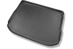 Mossa Vasca Baule Compatibile con Nissan Qashqai III J12 Mild Hybrid Crossover (06.2021- ) - Tappetino per Bagagliaio - Tappeto Bagagliaio per Auto - G