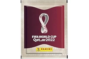 Panini FIFA World Cup Qatar 2022 Official Sticker Series (1 x Softcover Album + 50 x Bags)
