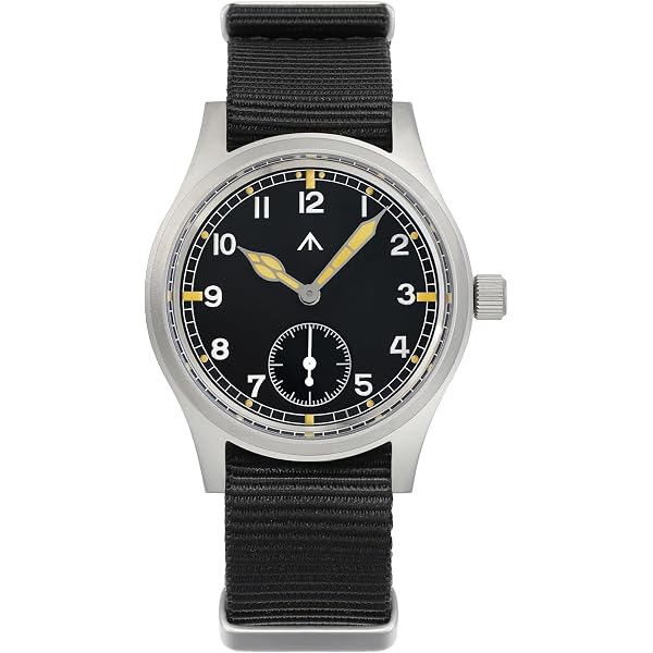 Watchdives Militado ML01 Orologio Uomo 36mm – Quarzo Giapponese VD78, Cinturino In Pelle, Impermeabile 100m, Cristallo Hardlex