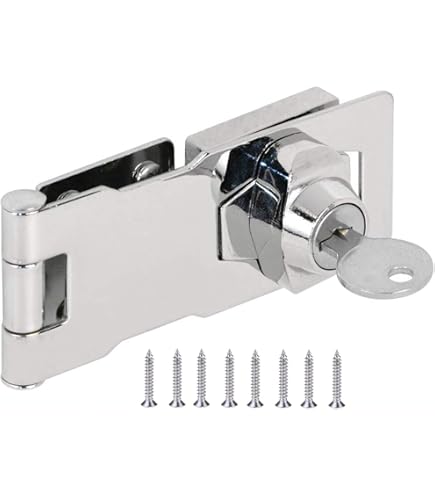 Serrature A Chiave Angolo 90° PATIKIL - Pomello Girevole Per Armadi E Cassetti, Chiavi Diverse - Foto 11