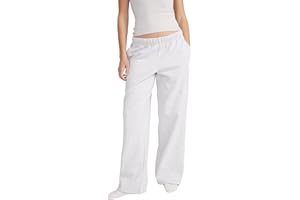Style & Republic Damen Relaxed Fit Jogginghose aus Baumwolle | Weites Bein, Elastischer Bund mit Kordelzug, Ultraweich Fleece, Loungewear für Yoga & Freizeit, Sweathose mit Taschen