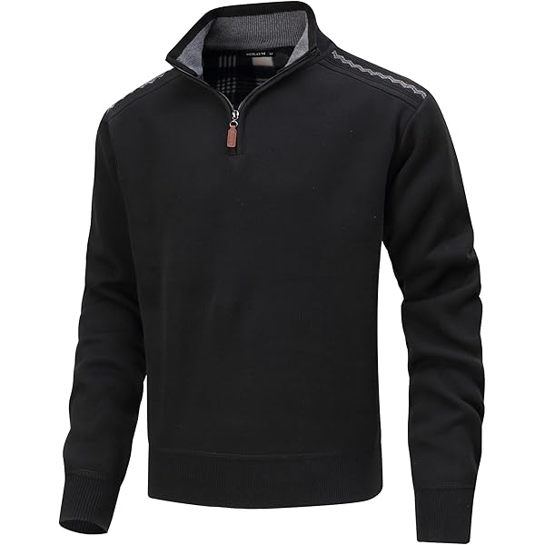 Pull Camioneur à Torsades Col Zippé | Atlas For Men