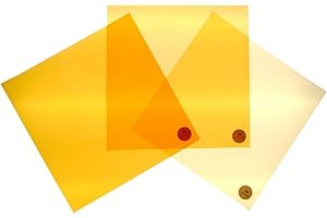 THE BOUNCING BOX Filterset Farbkorrektur von Tageslicht nach Glühlicht für LED Lampen CTO 24x24cm