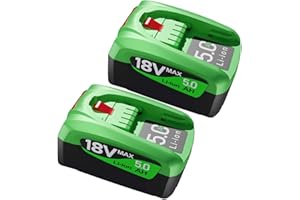 JIALITT 2PCS 18V 5.0Ah akku Ersatz für PBA 18V Akku Home and Garden Akku Kompatibel mit Bosch 18V Akku Geräten des Home and Garden 18V System (2 Stück)