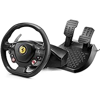 THRUSTMASTER Volante T80 RW Ferrari 488 GTB - Esperienza di Guida Realistica per PlayStation - Diventa il Re della Pista!