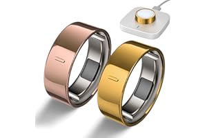 BANDRAIN High-Gloss Plated Covers Compatible with Oura Ring Gen 4/Oura Gen 3 Cover, Anti-Scratch Ultra-Thin TPU Ring Protector Case Accessories for Women Men - Not for Oura 4 Ceramic, 2 Pack