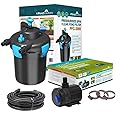AllPondSolutions Pressurised Koi Fish Pond Filter Complete Kit with Pond Pump and UV Steriliser Light All in one - Ponds Up to 3000 litres - PFC-3000-KIT