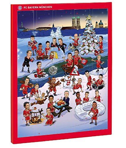 Preisvergleich Produktbild FC Bayern München Schoko-Adventskalender 2017