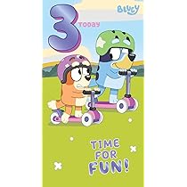 Personalsed Bluey Brthday Card - Any Age - Age Relatonshp - 1st 2nd - View #8