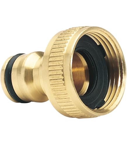 Tuyau D'Arrosage TOPWAYS 1m - Connecteurs Laiton, Rallonge Flexible Pour Jardin