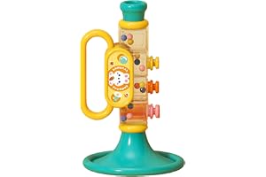 Keenso Kids Trumpet Toy,Musical Instruments Toys for Boys and Girls Ages 1 2 3 Years Old