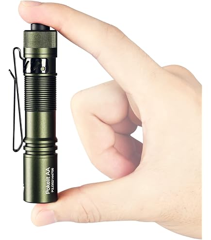 ACEBEAM Torcia Tattica L35, 5000 Lumens, Torcia Ricaricabile, 650 Metri di Distanza Lunga, Torcia LED potente professionale con Doppio Interruttore per Emergenze e Ricerche