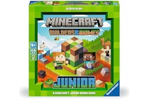 RAVENSBURGER Minecraft Builders & Biomes Junior - Kinderspiel ab 5 Jahre: A Minecraft Junior Board Game