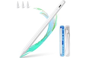 BLEBLE Stylus Pen for iPad Apple: Fast Charge for iPad Pencil Apple Pen with Palm Rejection Tilt Sensitivity - Pen for iPad 10/9/8/7/6, iPad Pro 12.9"/11"/13" M4, iPad Mini 6/5, iPad Air 5/4/3/11"-13" M2