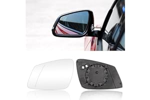 Altsbaos 1PCS Compatibile con BMW Serie 1 2 3 4 5 6 7 i3 X1 Specchietto F20 F21 F22 F23 F46 F30 F31 F32 F33 F34 F36 F48 F10 F11 F12 F13 F01 F02 F04 F06 F07 Specchio Retrovisore Riscaldato-Sinistro